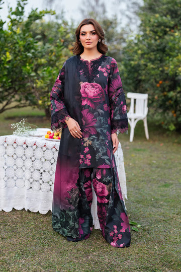 Iznik Unstitched 3PC Printed Lawn Suit with Lawn Dupatta